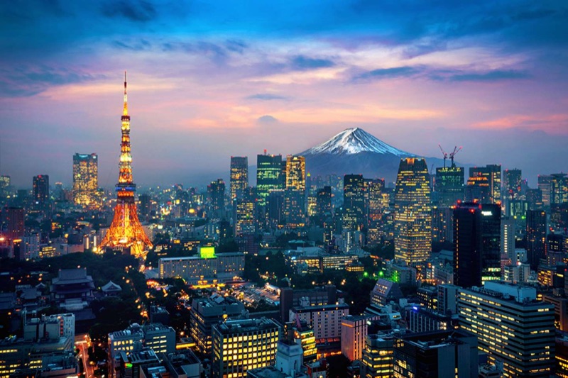 Mount Fuji Sunrise & Tokyo Nightlife, Tokyo, Japan