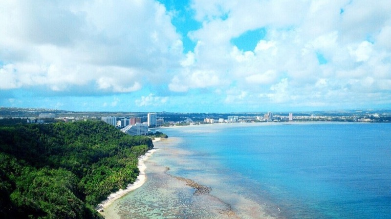 Ypao Beach & Two Lovers Point Panorama, Guam