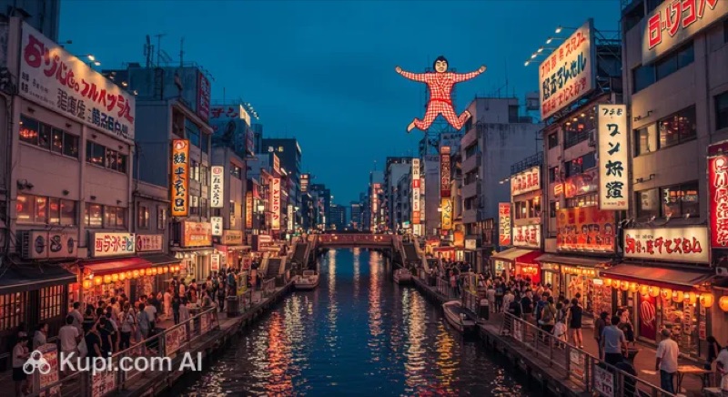 Osaka: Castle Sakura, Street Food & Neon Nights, Japan