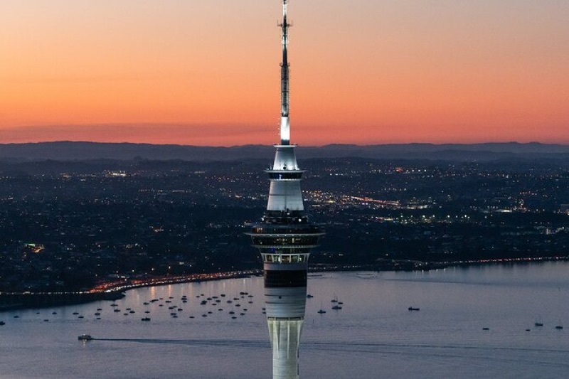 Auckland — Sky Tower, Devonport & Departure, Australia & New Zealand