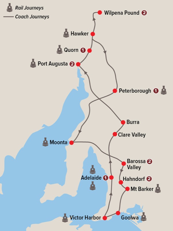 Adelaide — Hills, Heritage & Farewell to SA, Australia & New Zealand