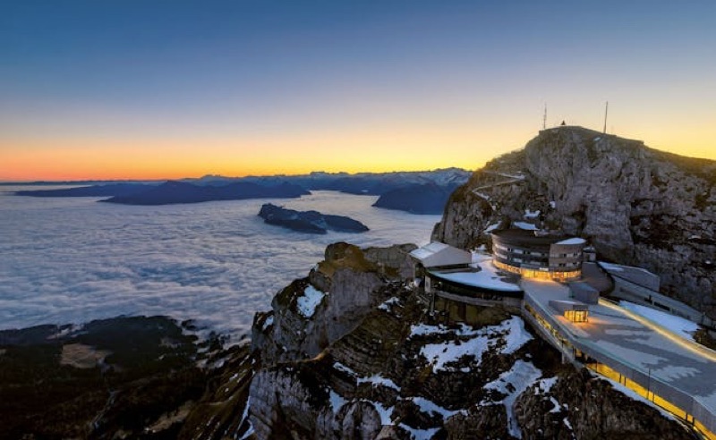 Mt. Pilatus — Dragon Mountain Above the Clouds, Switzerland