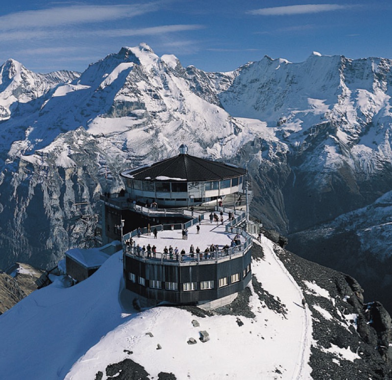 Mürren & Schilthorn — James Bond's Piz Gloria, Switzerland