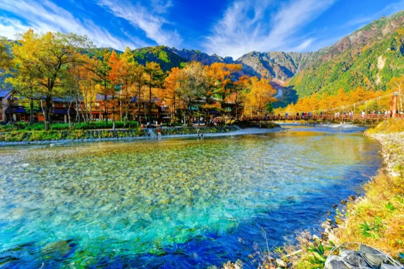 Through the Mountains to Nagano, Japan