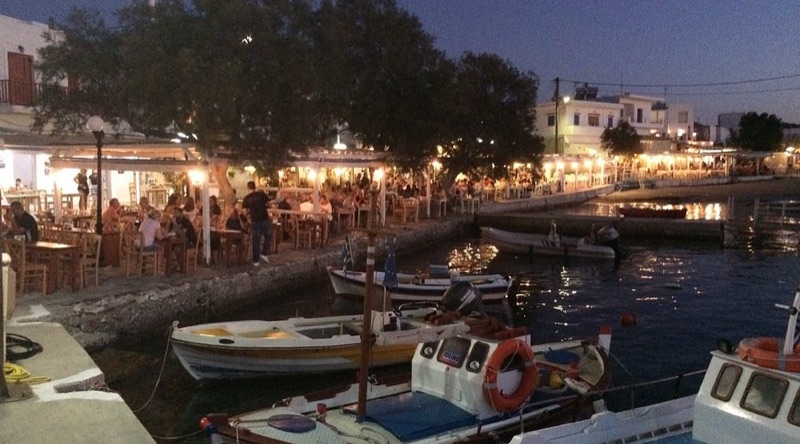 Working Day — Evening in Pollonia, Catania, Sicily & Milos, Greece