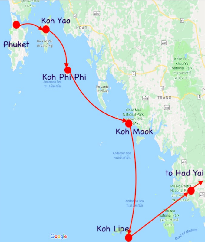 Return Buffer to Phuket, Phuket, Khao Sok, Koh Lanta & Koh Lipe, Thailand