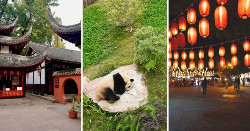 Pandas, Ancient Streets & Sichuan Opera, Chengdu, China