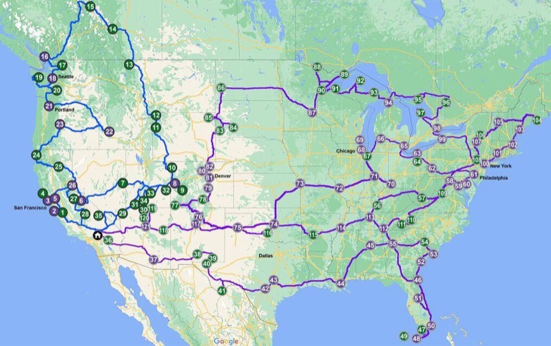 Multi-City Route Planner & Insider Tips, USA, Canada & Mexico