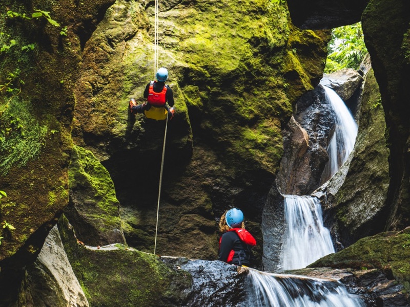 Canyoning Day: Cathedral Canyon, St Lucia & Dominica