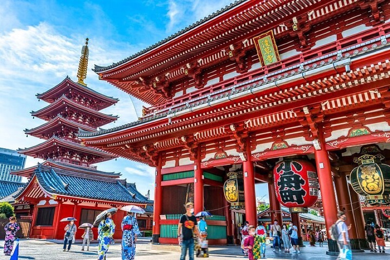 Asakusa: Temples, Craft Shops & Sumida River, Tokyo, Japan