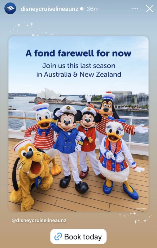 Departure Day — Farewell Australia, Australia & New Zealand