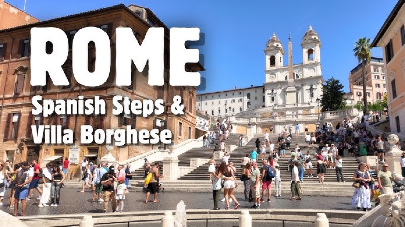 Borghese, Piazzas & a Farewell Roman Feast, Rome, Italy
