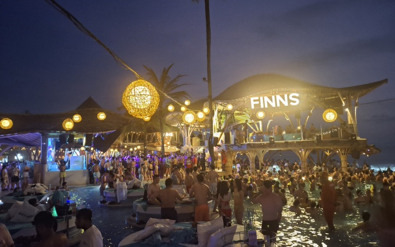 Seminyak Beach Clubs, Street Art & Night Out, Bali, Indonesia