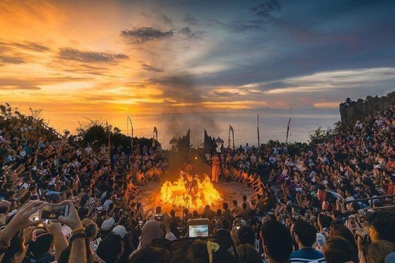 Uluwatu Cliffs & Kecak Fire Dance, Bali, Indonesia