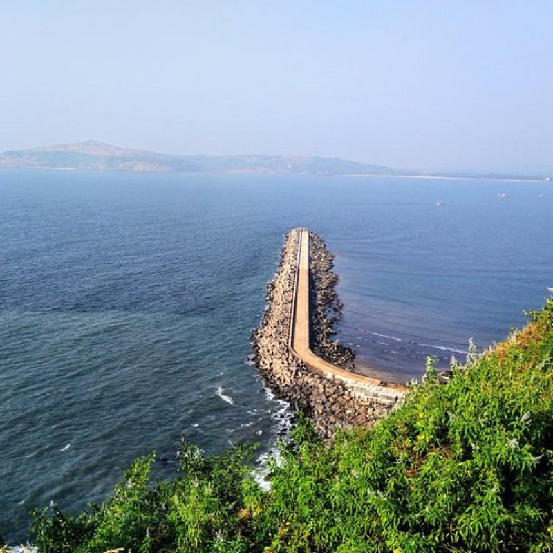 Temple Beach, Lighthouse Fort & Mango Orchards, Ratnagiri, Maharashtra, India