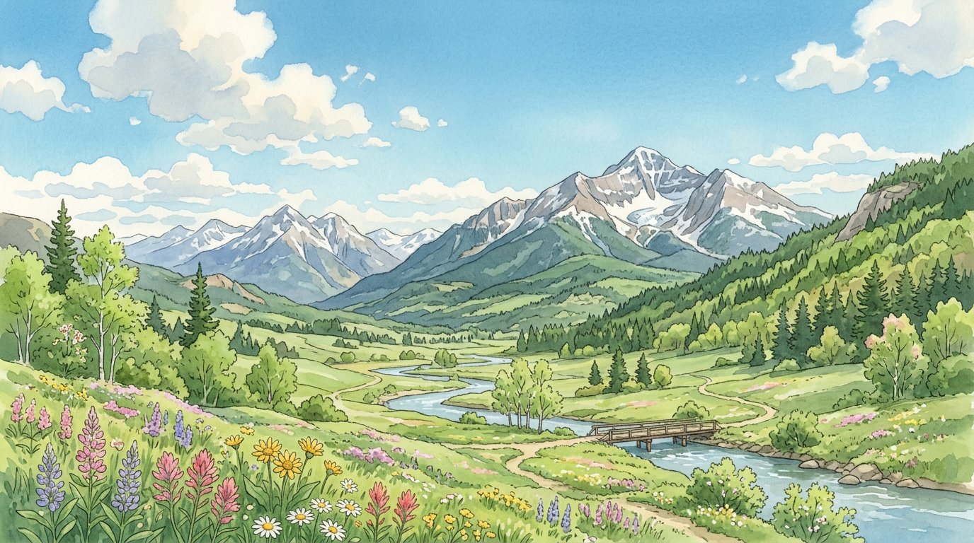 Big Sky Montana Winter