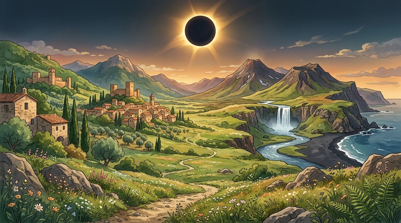 Solar Eclipse 2026 Spain & Iceland