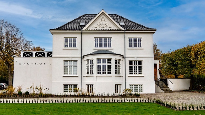 Gastromé Michelin restaurant in Aarhus, Denmark