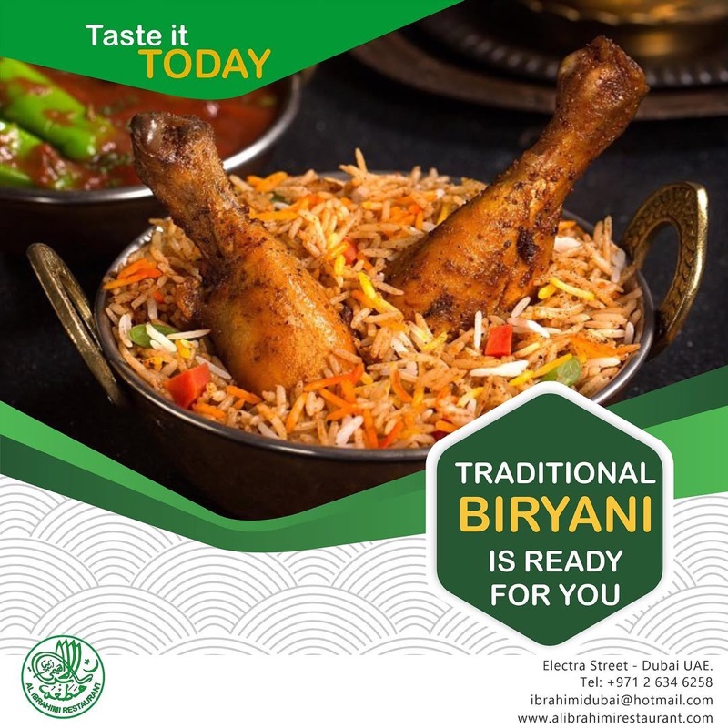 Al Ibrahimi Restaurant in Tourist Club Area, Abu Dhabi