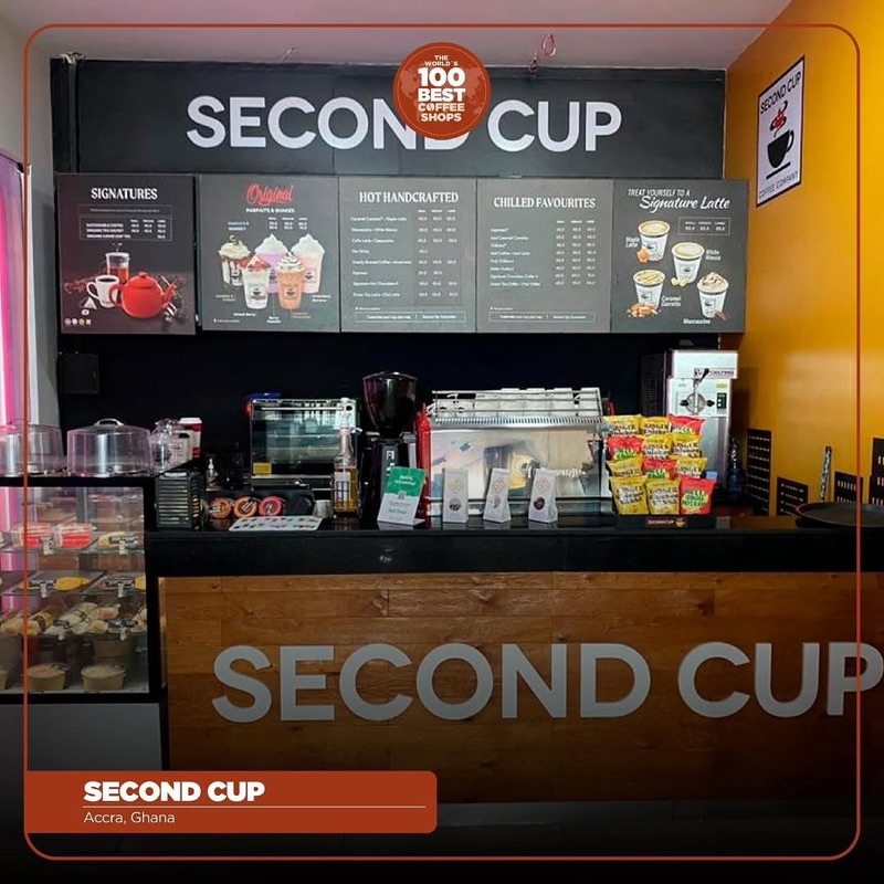 Second Cup Coffee Co. in Spintex Road, Accra