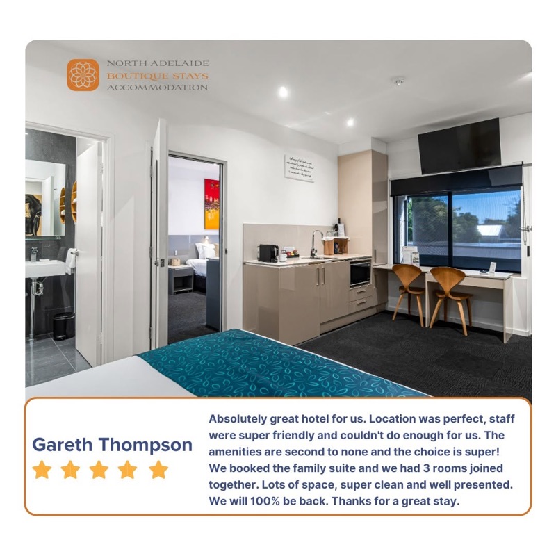 Booked at North Adelaide