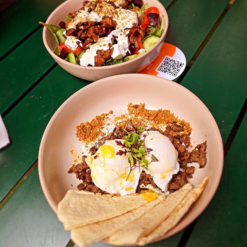 Argo on the Parade generous brunch bowls with outdoor seating on The Parade, Norwood, Adelaide
