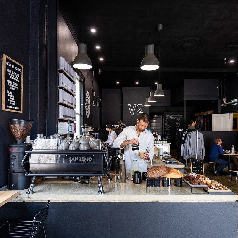 Octeine Coffee barista in Adelaide