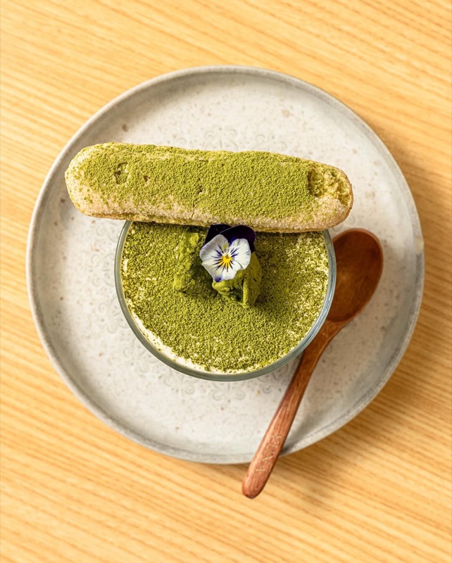 A matcha dessert at Kyōka Japanese Dessert & Coffee in Adelaide CBD, Adelaide