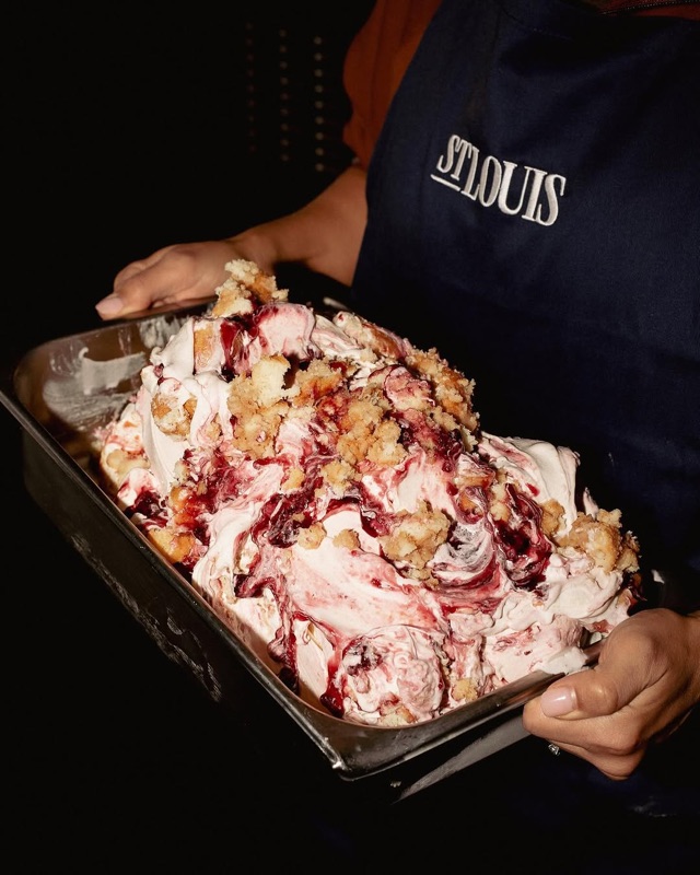 A skillet dessert at St Louis House of Fine Ice Cream & Dessert in Adelaide