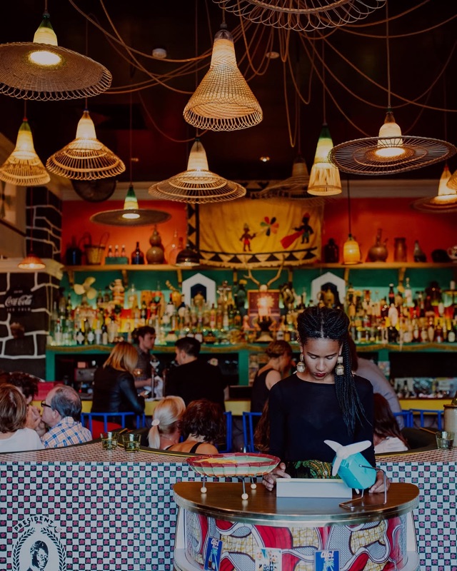 Africola vibrant interior in Adelaide CBD, Adelaide