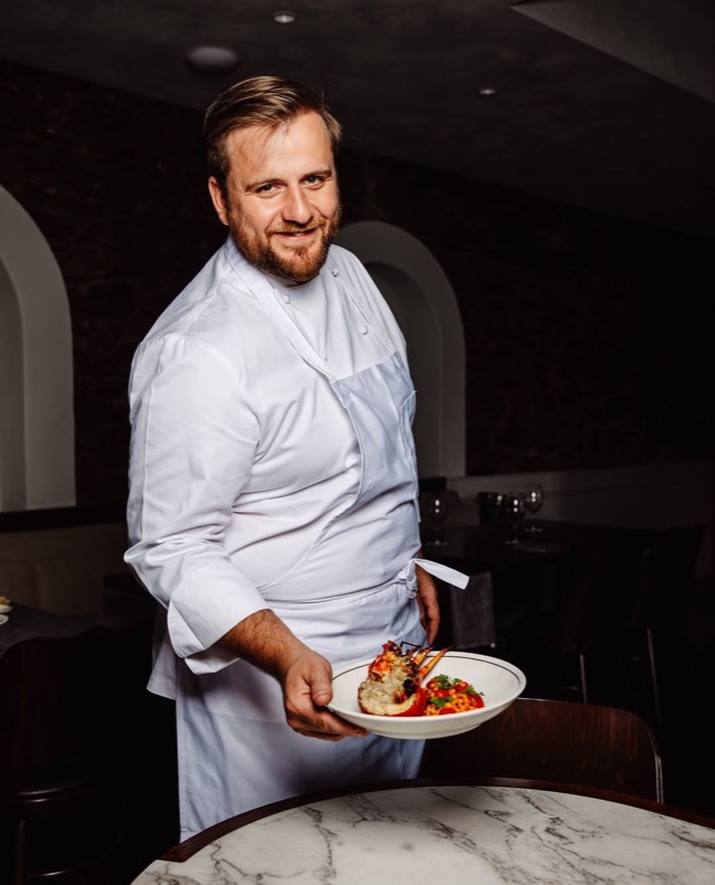 Chianti Classico chef with elegant dish in Adelaide CBD, Adelaide