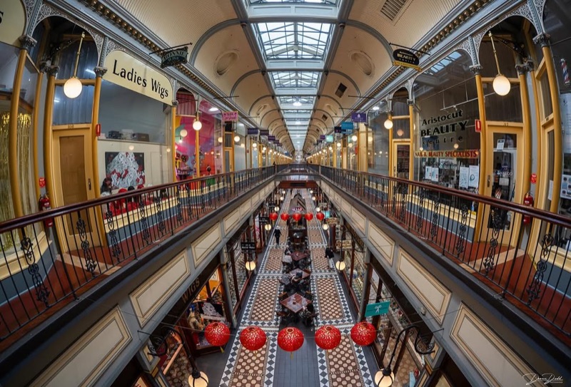 The Strand Arcade Food Court in Adelaide CBD, Adelaide
