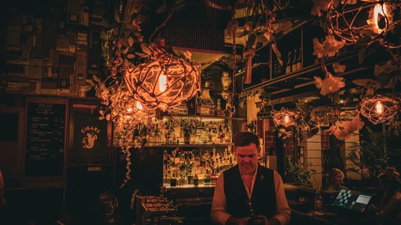 Hains & Co, an upscale nautically themed bar in Adelaide CBD