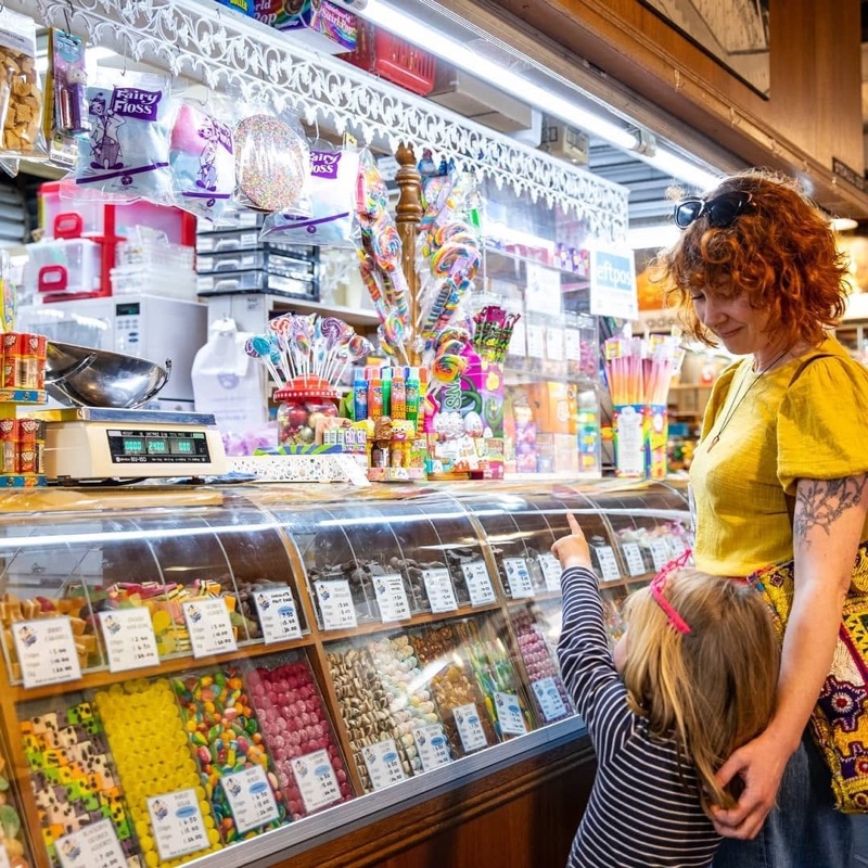 The Blackeby's Old Sweet Shop & Tea Room in Adelaide CBD
