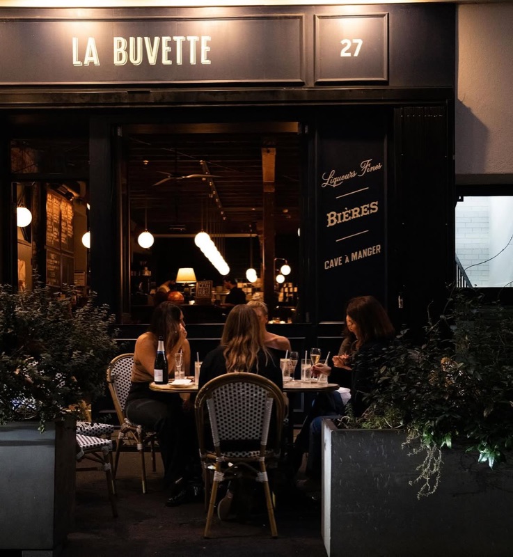 La Buvette Drinkery French wine bar on Gresham Street, Adelaide CBD