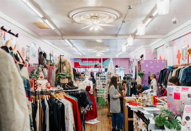 Thrift Town in South Valley — Thrift Town is a massive general thrift store known for its sprawling aisles and