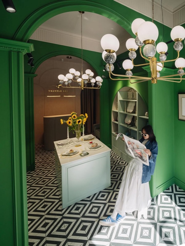 L.B.R (L'Brusquet) French-inspired cafe on Abay Avenue, Almaty