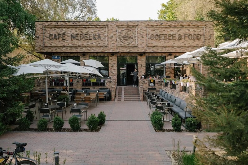 Nedelka European cafe and bakery in Zhibek Zholy, Almaty