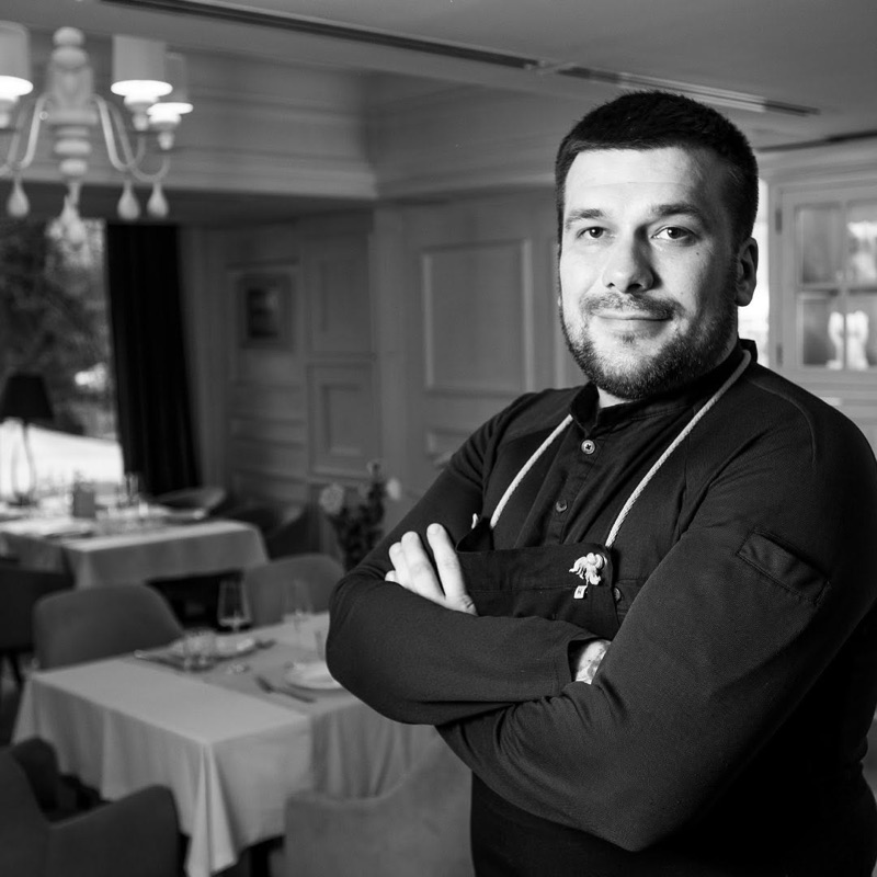 Olivier French fine dining restaurant in Zhibek Zholy, Almaty