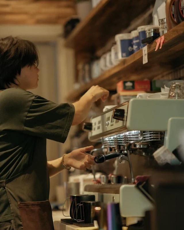 The Coffee Lab specialty coffee shop in Nurly Tau, Almaty