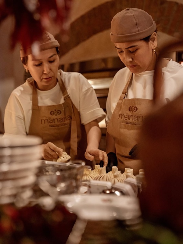 Manana restaurant in Almaty, Kazakhstan