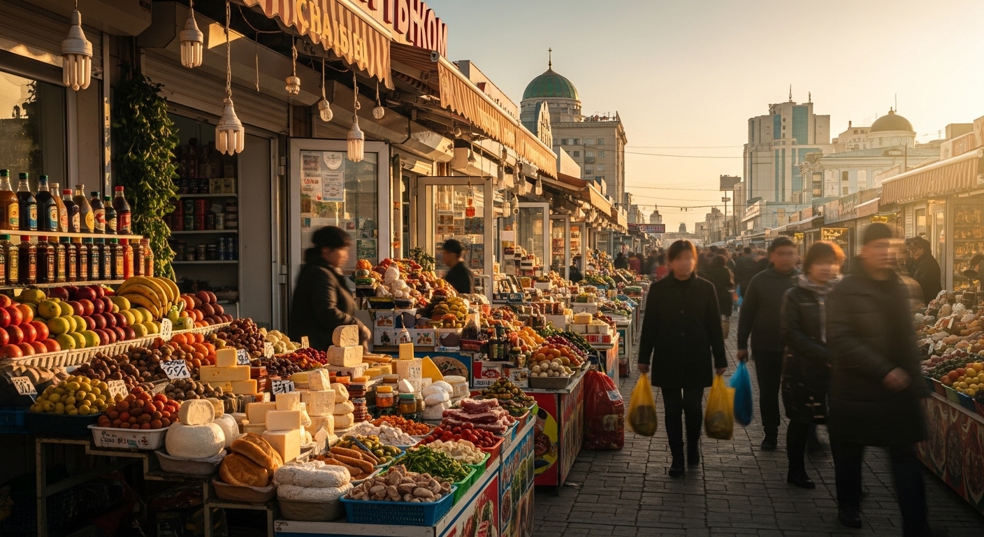 12 Best Food Markets in Almaty