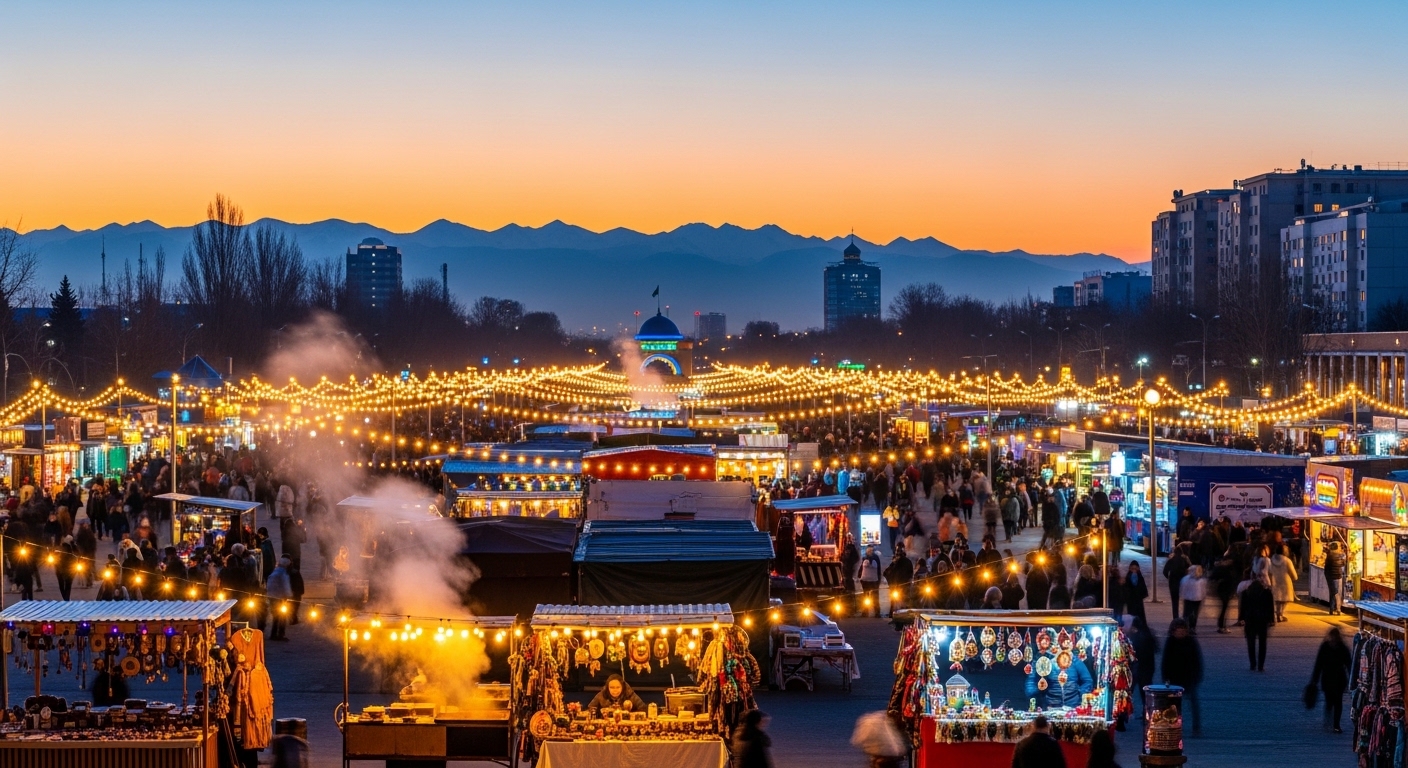 12 Best Night Markets in Almaty