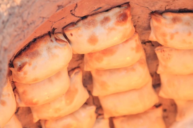 Green Bazaar Samsa Stalls in Medeu District (near Panfilov Park), Almaty
