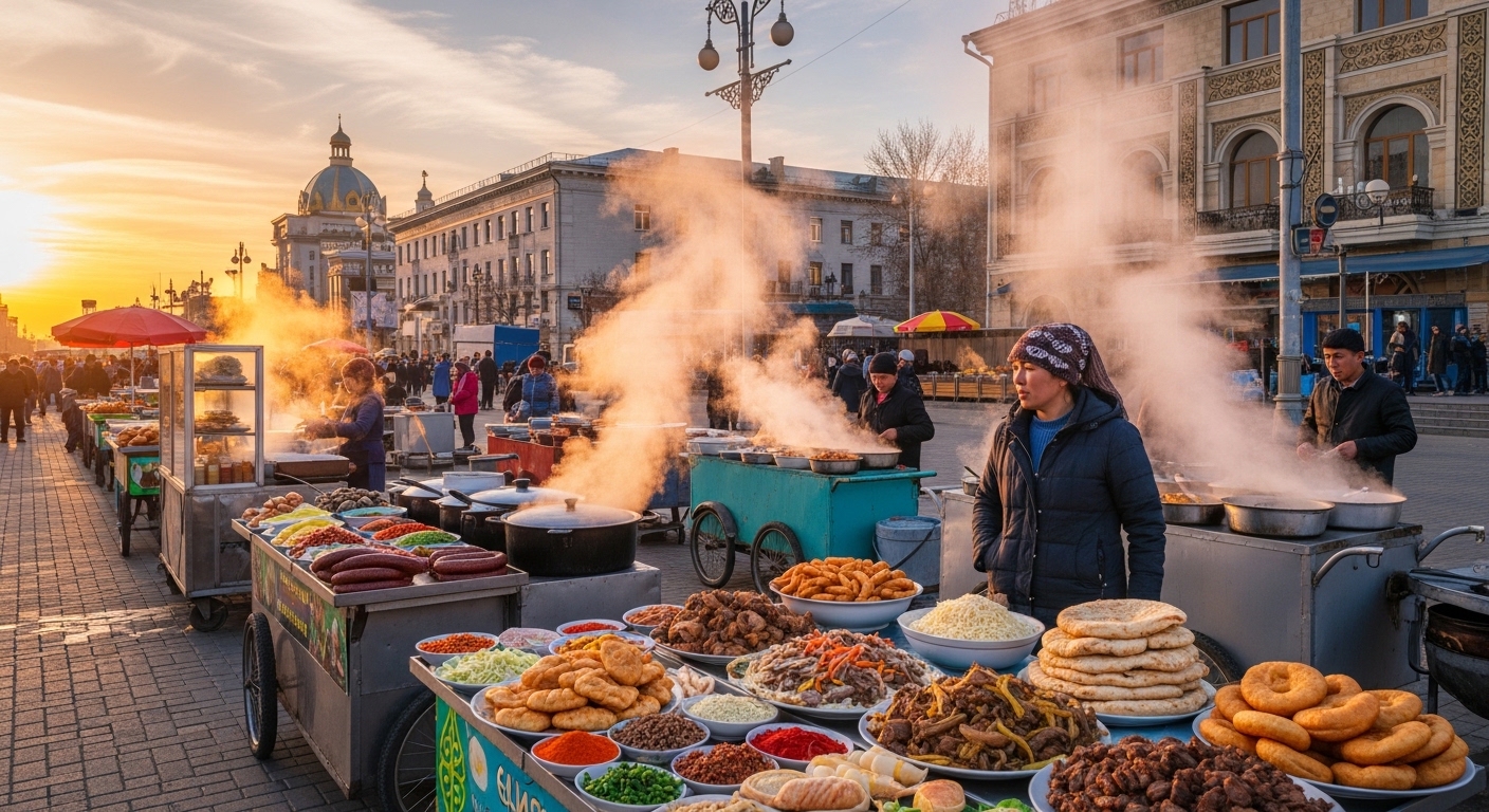 12 Best Street Food in Almaty