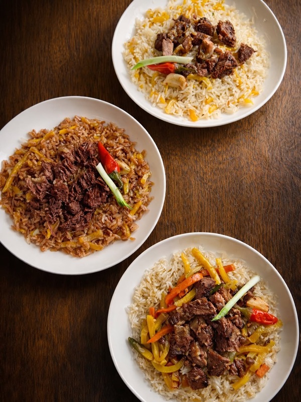 Plov Center Vostochny Bazaar Uzbek plov in Zhetysu District, Almaty