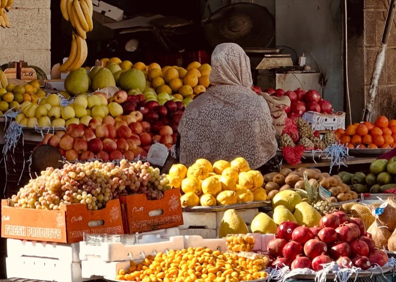 Jabal Hussein Market in Jabal Hussein, Amman