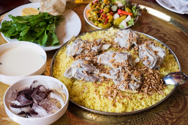 Dahbarha mansaf restaurant in Abdali Amman