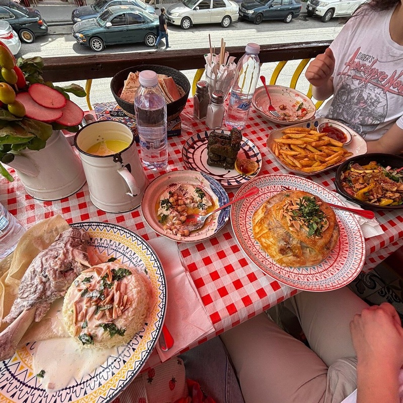 Jameeda Khanum mansaf restaurant Amman