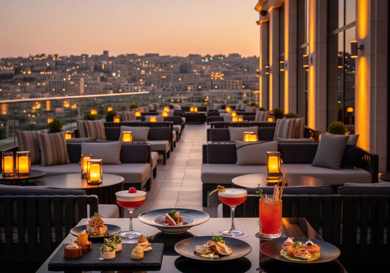 VUE Lounge & Terrace (St. Regis Amman)